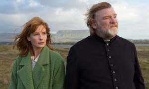 Kelly Reilly and Brendan Gleeson in Calvary